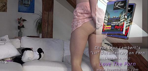  Upskirt No Panties and Mini Thong Day with Hot and Sexy Tight Pussy Lola and Young Denisa